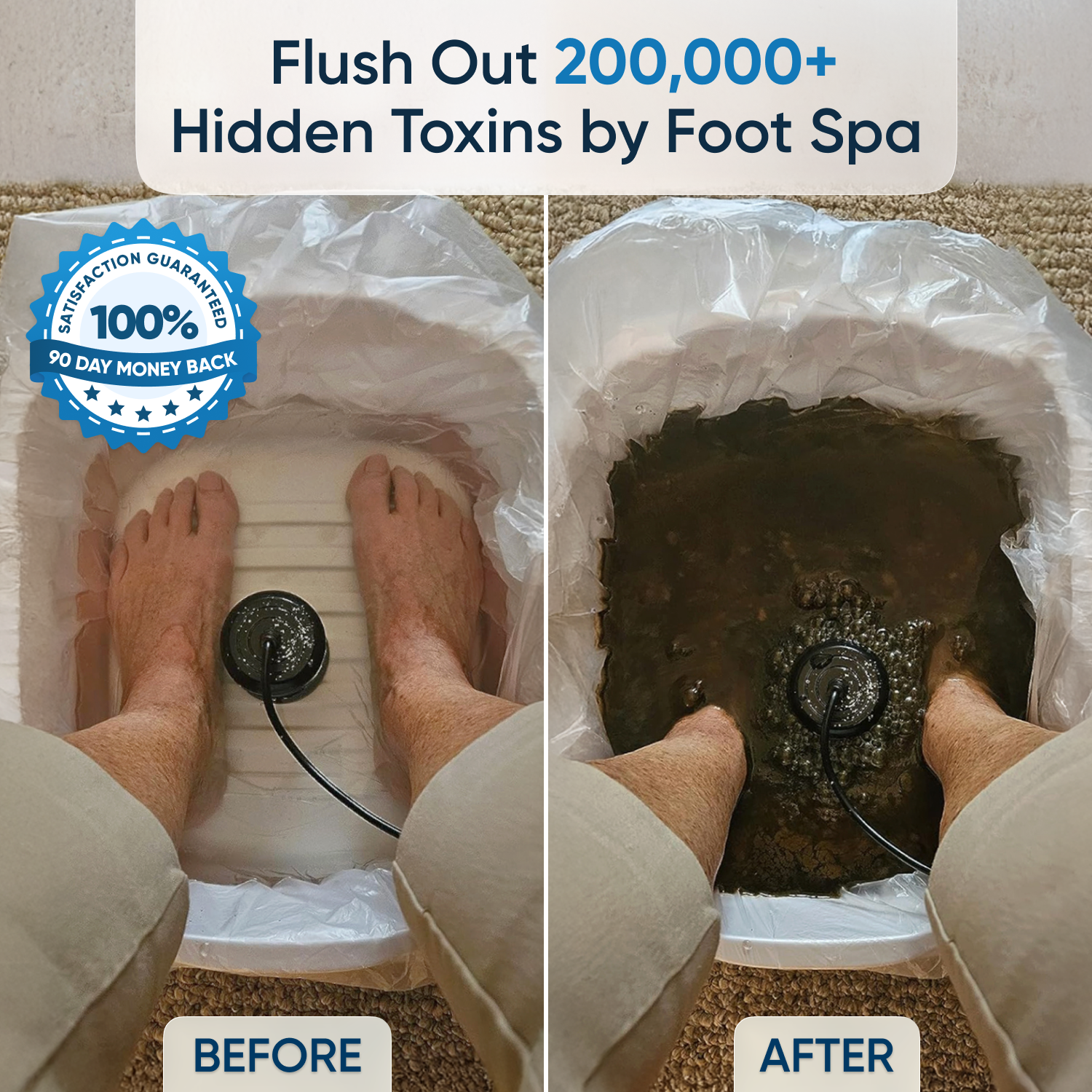 Pure Detox Ionic Foot Spa | Remove Toxins and Heavy Metals for a Healthier Life
