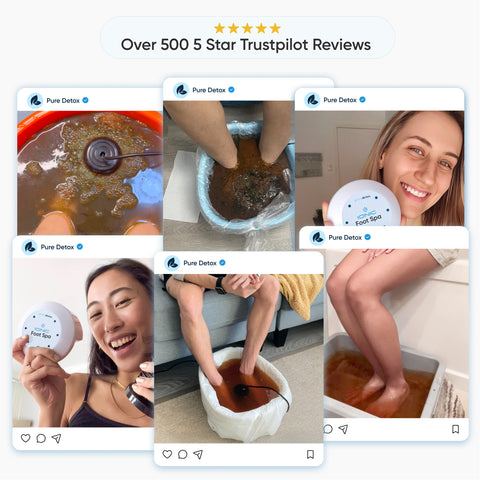 Pure Detox Ionic Foot Spa | Remove Toxins and Heavy Metals for a Healthier Life