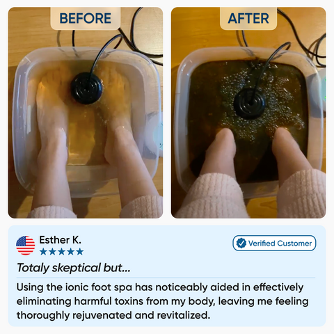 Pure Detox Ionic Foot Spa | Remove Toxins and Heavy Metals for a Healthier Life