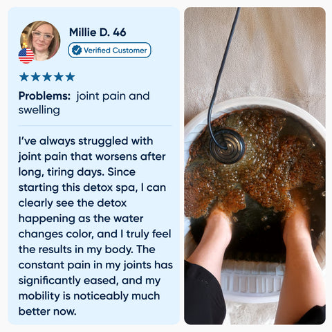 Pure Detox Ionic Foot Spa | Remove Toxins and Heavy Metals for a Healthier Life