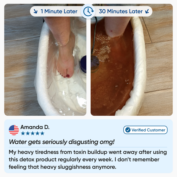 Pure Detox Ionic Foot Spa | Remove Toxins and Heavy Metals for a Healthier Life