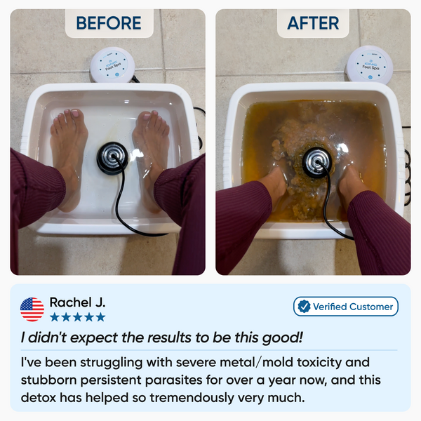 Pure Detox Ionic Foot Spa | Remove Toxins and Heavy Metals for a Healthier Life