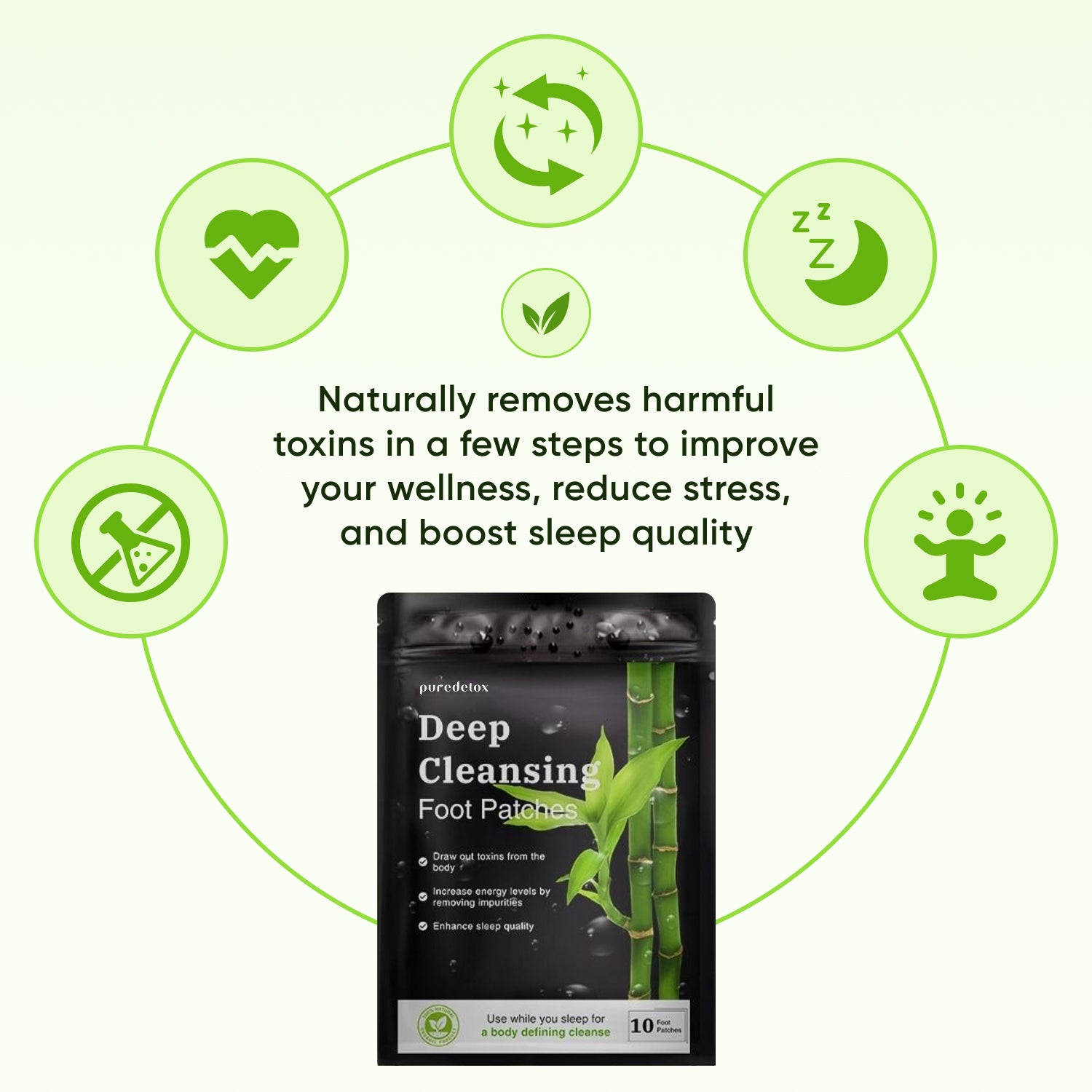 Purex - Foot Patches | Clear Harmful Toxins for a Healthier Life