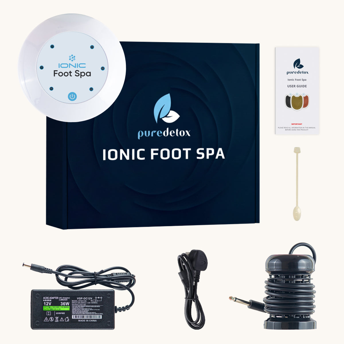 Pure Detox Ionic Foot Spa | Remove Toxins and Heavy Metals for a Healthier Life
